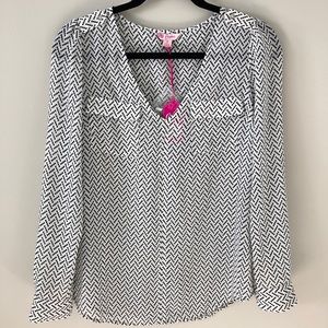Chevron blouse